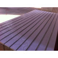 one side melamine faced slotted/grooved mdf